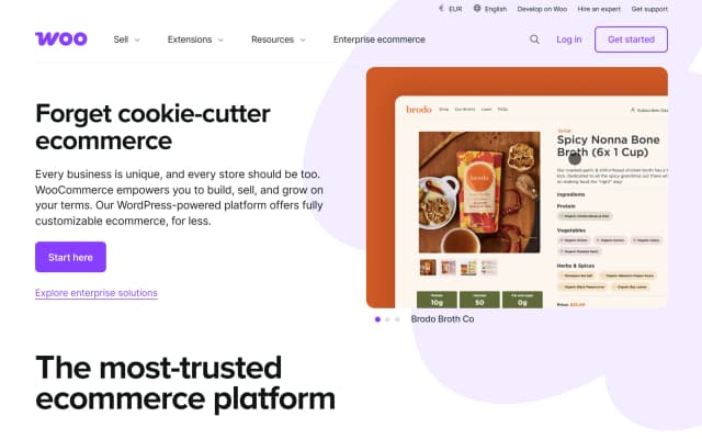 tvorba eshopu cez woocommerce