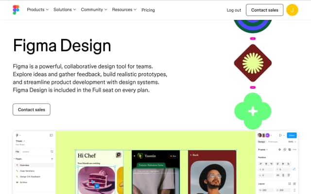 Professional UI design workflow in Figma