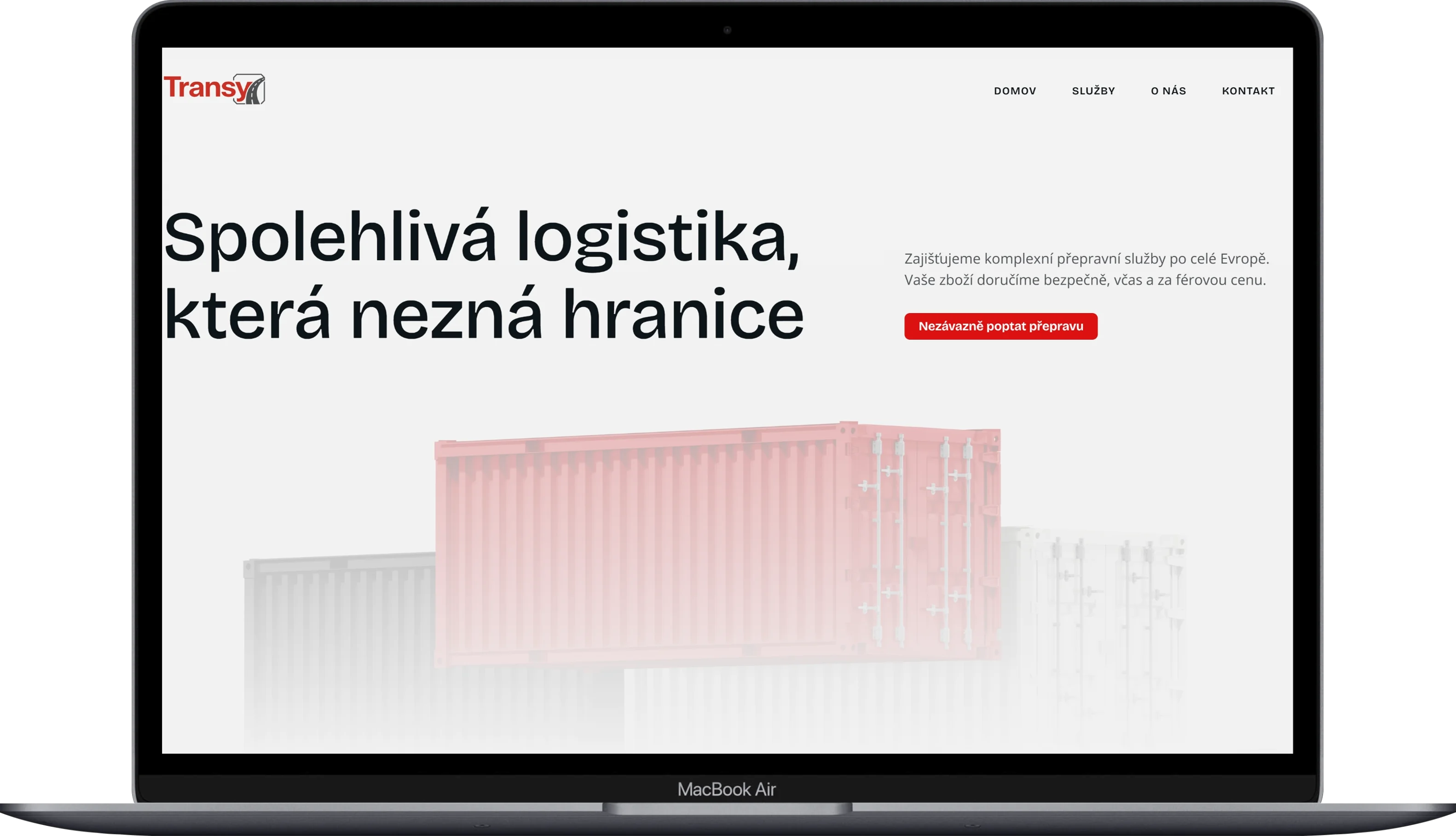 TRANSY — Tvorba webových stránek | Metinas