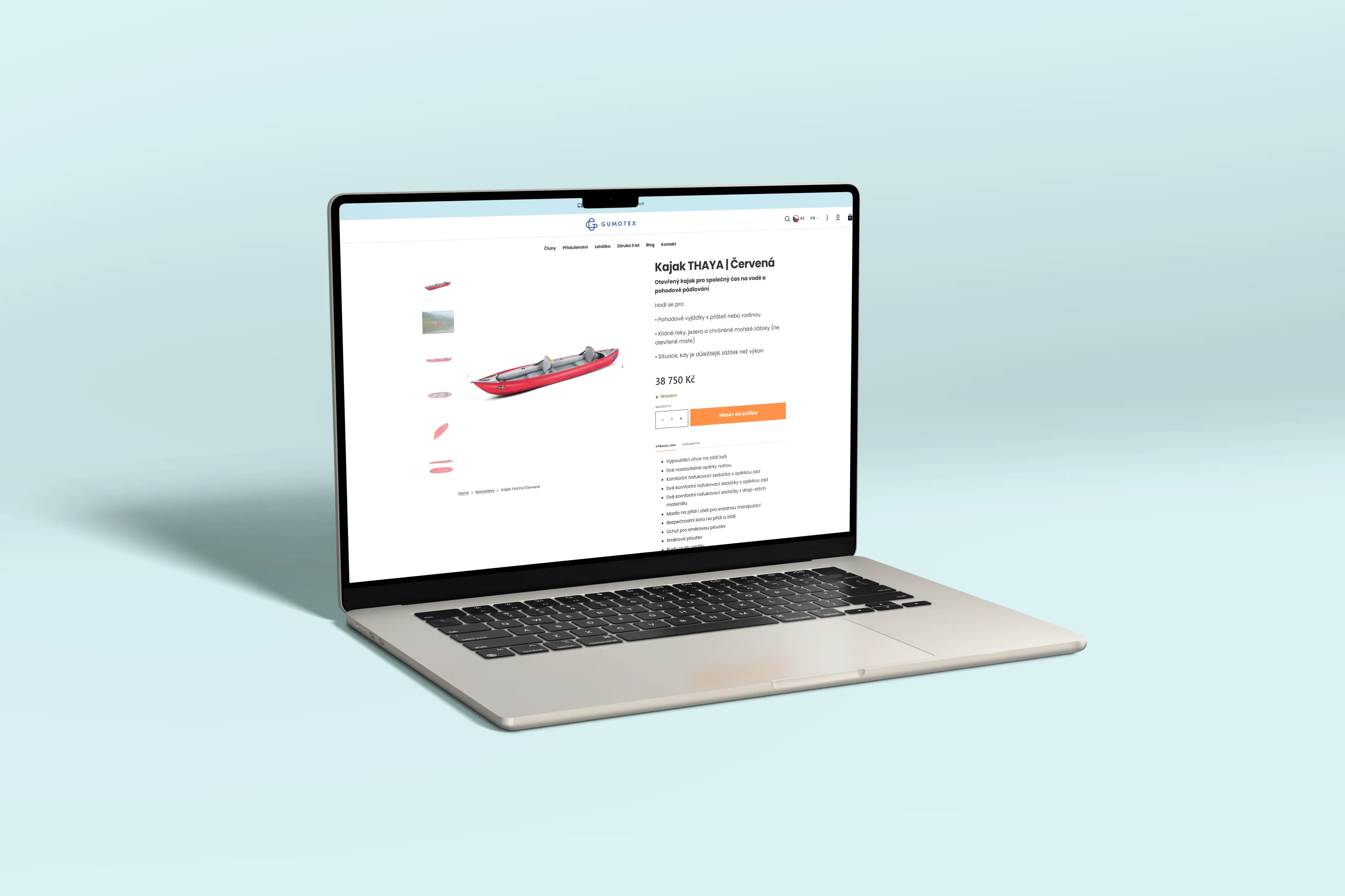 Gumotex — E-shopy | Metinas