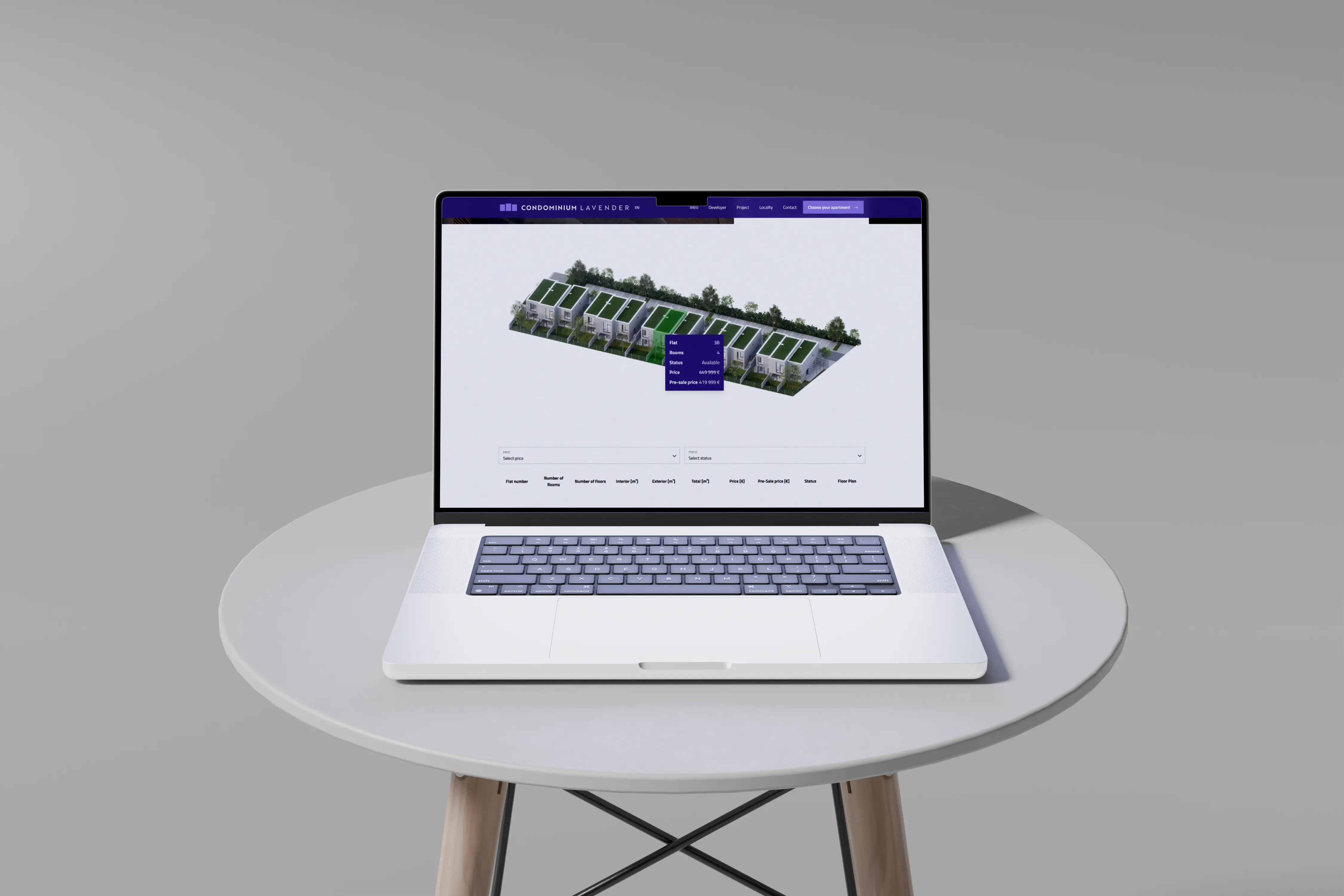 Condominium Lavender — Custom Development | Metinas